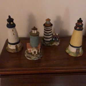 Lighthouse home decor set of 4‎